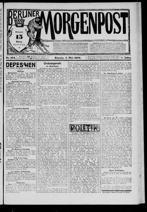 Berliner Morgenpost vom 04.05.1902