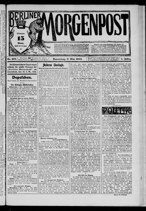 Berliner Morgenpost vom 08.05.1902