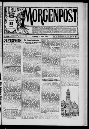 Berliner Morgenpost vom 11.05.1902