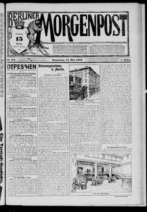 Berliner Morgenpost vom 15.05.1902