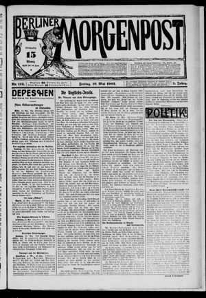 Berliner Morgenpost vom 16.05.1902