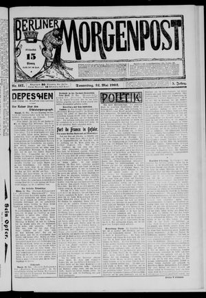 Berliner Morgenpost vom 22.05.1902