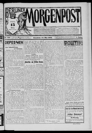 Berliner Morgenpost vom 24.05.1902