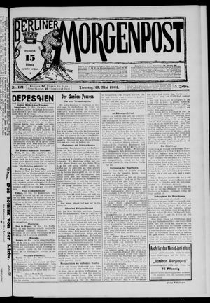 Berliner Morgenpost vom 27.05.1902