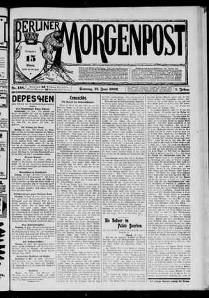 Berliner Morgenpost vom 15.06.1902