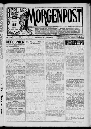 Berliner Morgenpost vom 18.06.1902