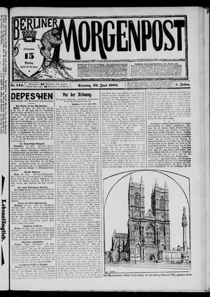 Berliner Morgenpost vom 22.06.1902