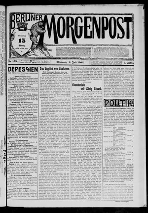 Berliner Morgenpost vom 09.07.1902