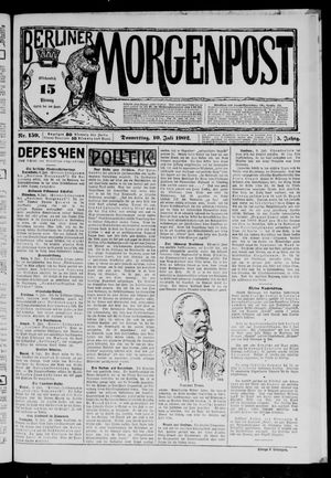 Berliner Morgenpost vom 10.07.1902