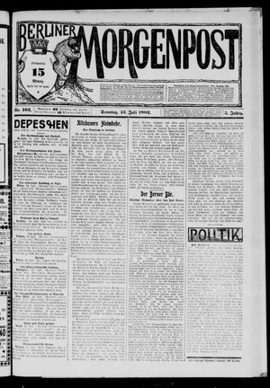 Berliner Morgenpost vom 13.07.1902