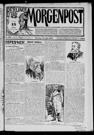 Berliner Morgenpost vom 15.07.1902