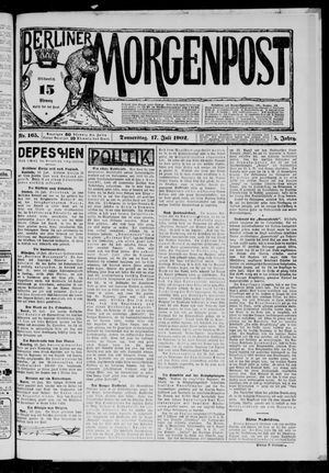 Berliner Morgenpost vom 17.07.1902