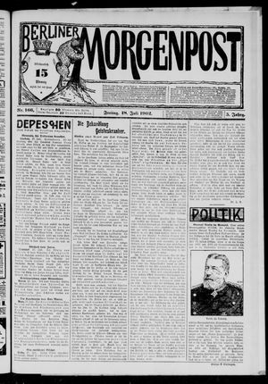Berliner Morgenpost vom 18.07.1902