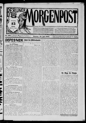 Berliner Morgenpost vom 20.07.1902