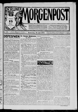 Berliner Morgenpost vom 24.07.1902