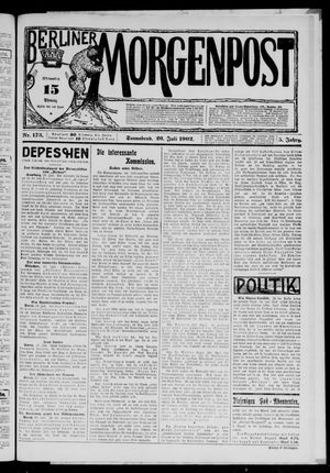 Berliner Morgenpost vom 26.07.1902