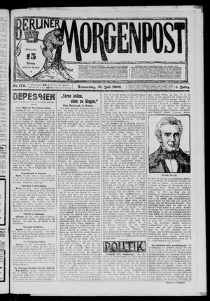 Berliner Morgenpost vom 31.07.1902