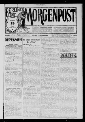 Berliner Morgenpost vom 01.08.1902