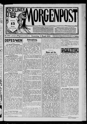 Berliner Morgenpost vom 07.08.1902