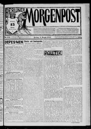 Berliner Morgenpost vom 08.08.1902