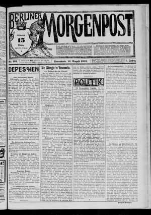 Berliner Morgenpost vom 16.08.1902