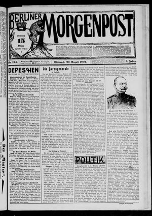 Berliner Morgenpost vom 20.08.1902