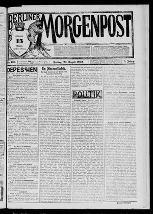 Berliner Morgenpost vom 22.08.1902