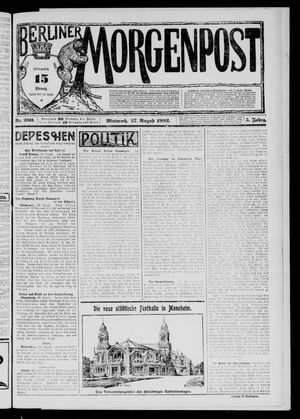 Berliner Morgenpost vom 27.08.1902