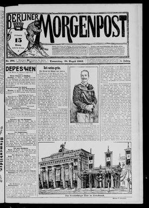 Berliner Morgenpost vom 28.08.1902