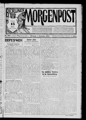 Berliner Morgenpost vom 03.09.1902