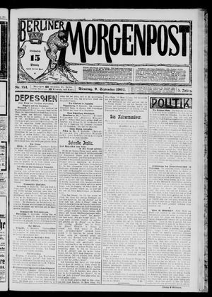 Berliner Morgenpost vom 09.09.1902