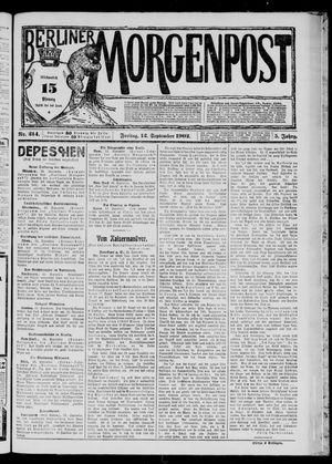 Berliner Morgenpost vom 12.09.1902