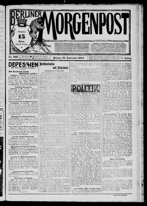 Berliner Morgenpost vom 26.09.1902