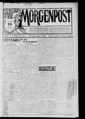 Berliner Morgenpost vom 01.10.1902