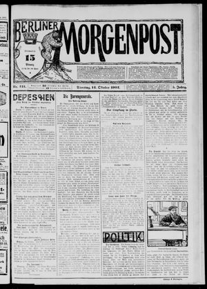 Berliner Morgenpost vom 14.10.1902