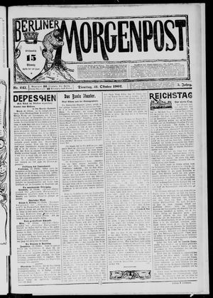 Berliner Morgenpost vom 21.10.1902