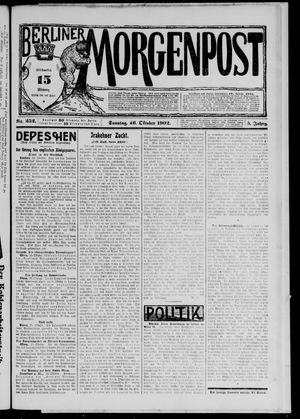 Berliner Morgenpost vom 26.10.1902
