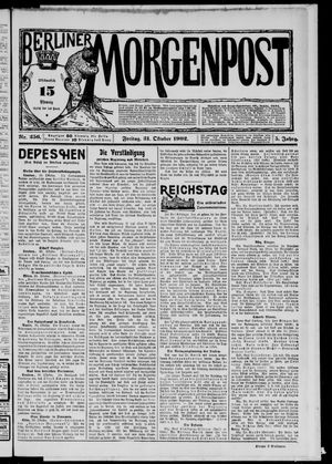 Berliner Morgenpost vom 31.10.1902