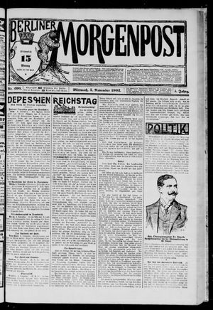 Berliner Morgenpost vom 05.11.1902