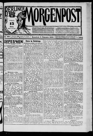 Berliner Morgenpost vom 08.11.1902