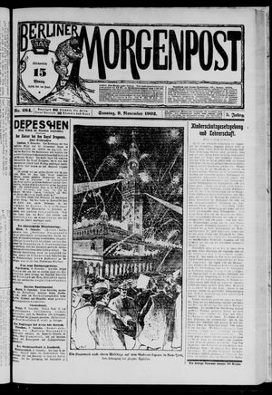 Berliner Morgenpost vom 09.11.1902