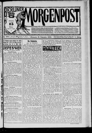 Berliner Morgenpost vom 19.11.1902