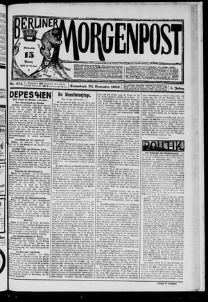 Berliner Morgenpost vom 22.11.1902