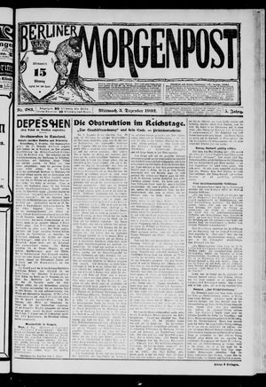 Berliner Morgenpost vom 03.12.1902