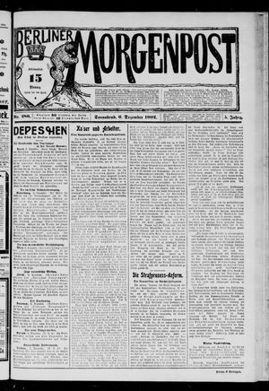 Berliner Morgenpost vom 06.12.1902