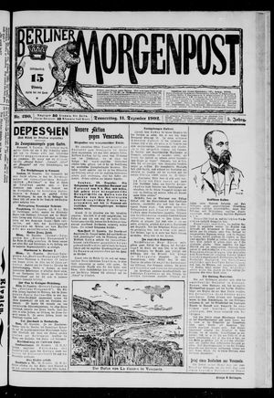 Berliner Morgenpost vom 11.12.1902