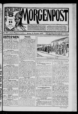 Berliner Morgenpost vom 12.12.1902