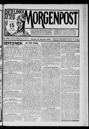 Berliner Morgenpost vom 14.12.1902