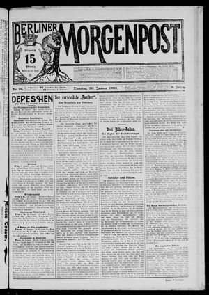 Berliner Morgenpost on Jan 20, 1903