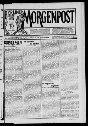 Berliner Morgenpost on Jan 28, 1903